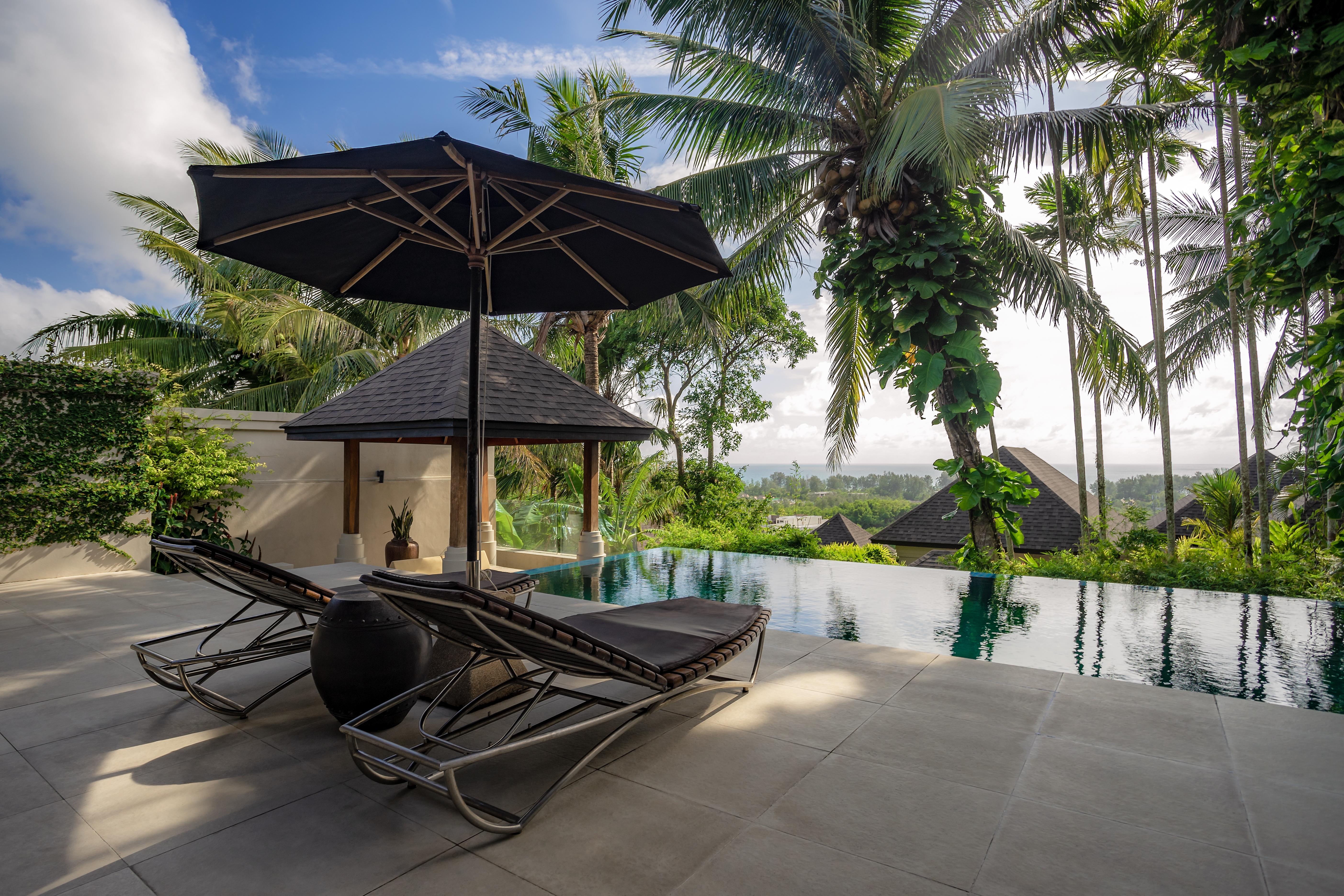 The Pavilions Phuket (Adults Only) Pantai Bang Tao Bagian luar foto The swimming pool at the resort